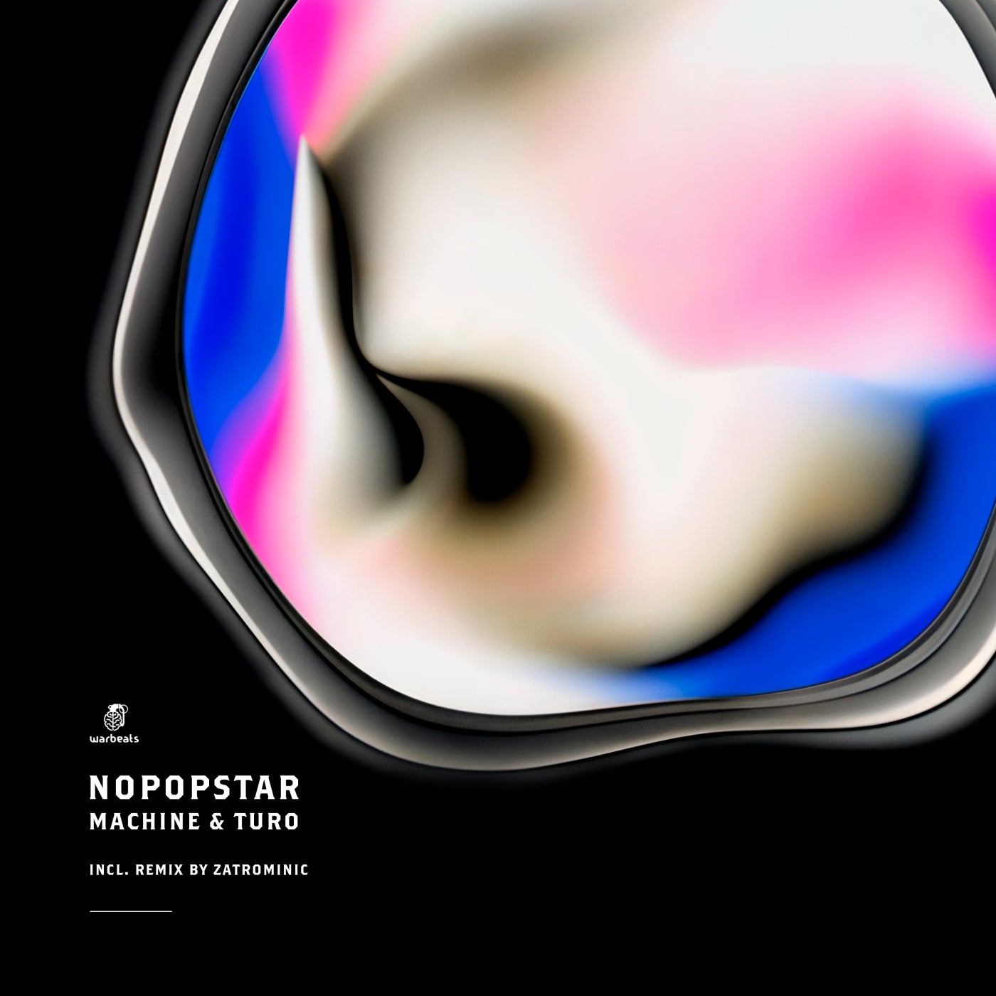 Machine (Incl. Remix by ZatroMinic) — Nopopstar — bass house cover art on Warbeats Records