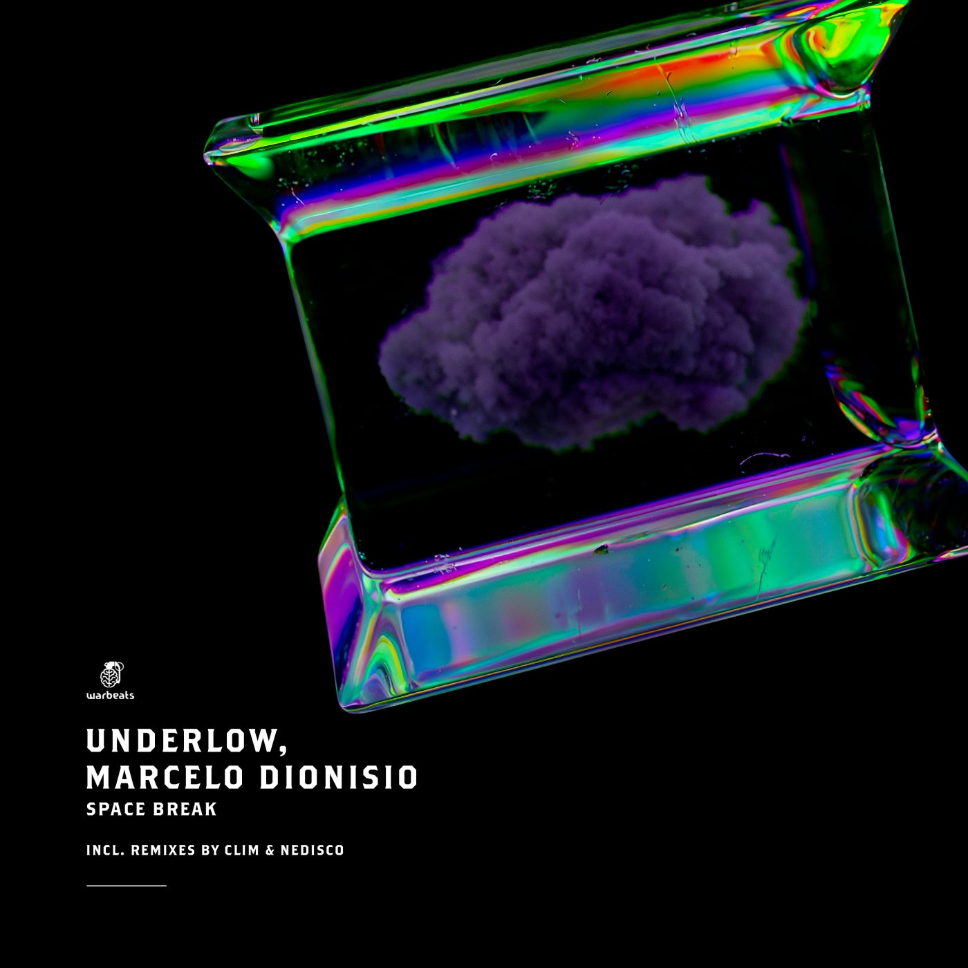 Space Break (Incl. Remixes by Clim, Nedisco) — Underlow, Marcelo Dionisio — breaks / breakbeat / uk bass cover art on Warbeats Records