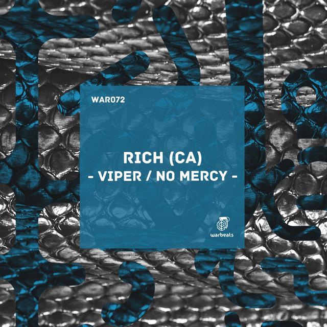 Viper / No Mercy — RiCh (CA) — bass house cover art on Warbeats Records