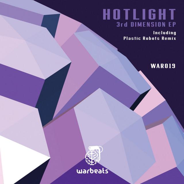 3rd Dimension EP — Hot Light — electro house cover art on Warbeats Records